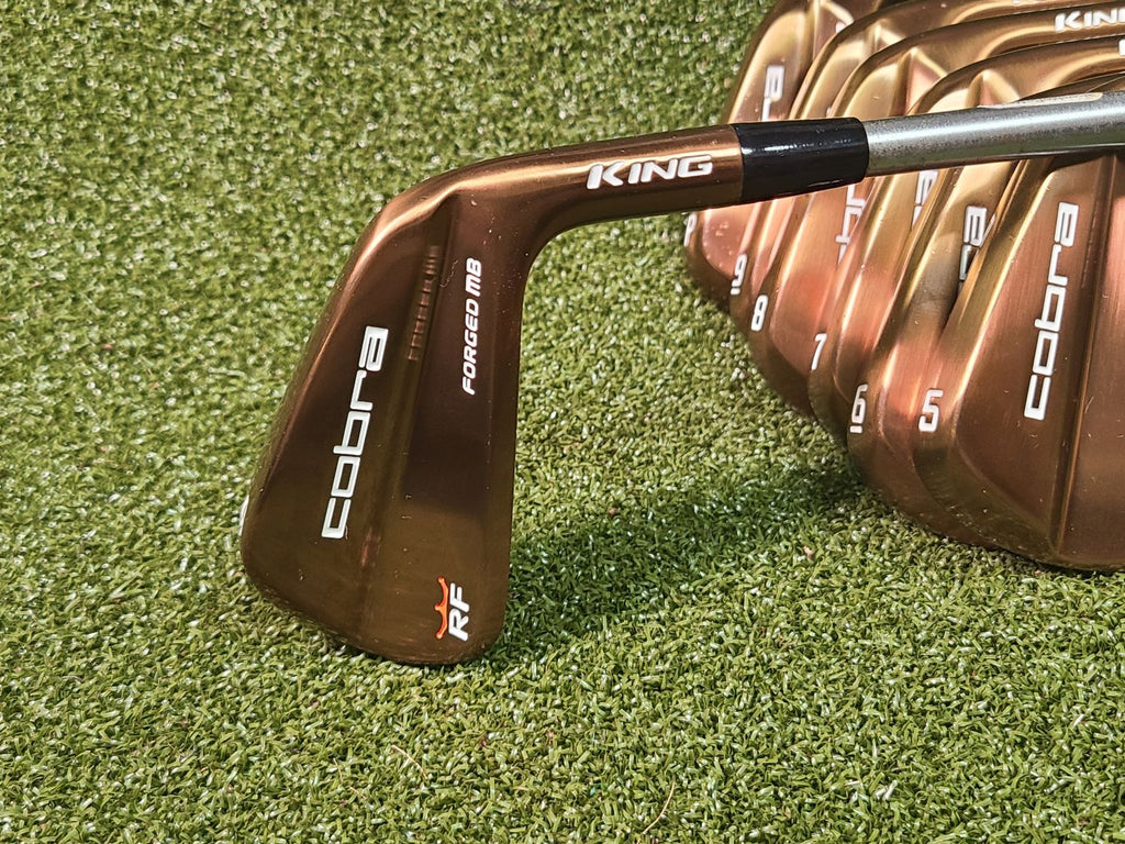 Cobra King RF Forged Copper Iron Set RH