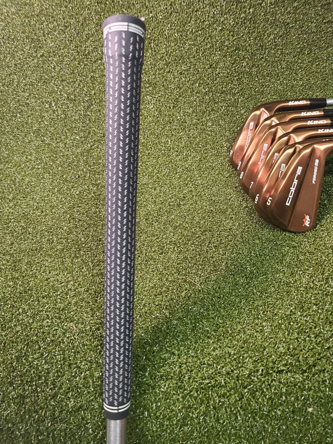 Cobra King RF Forged Copper Iron Set RH