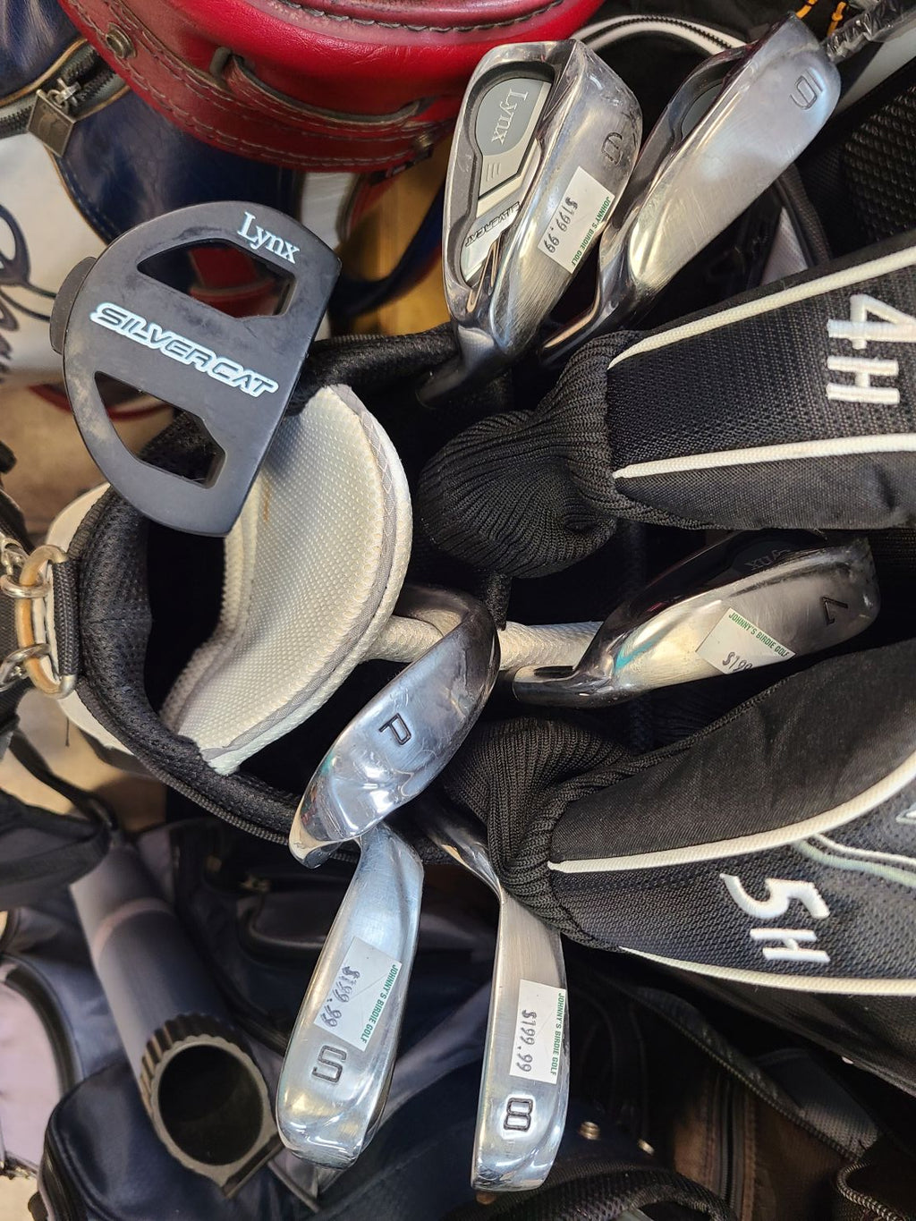 Lynx Silver Cat Full Set Golf Clubs - Pre-Owned