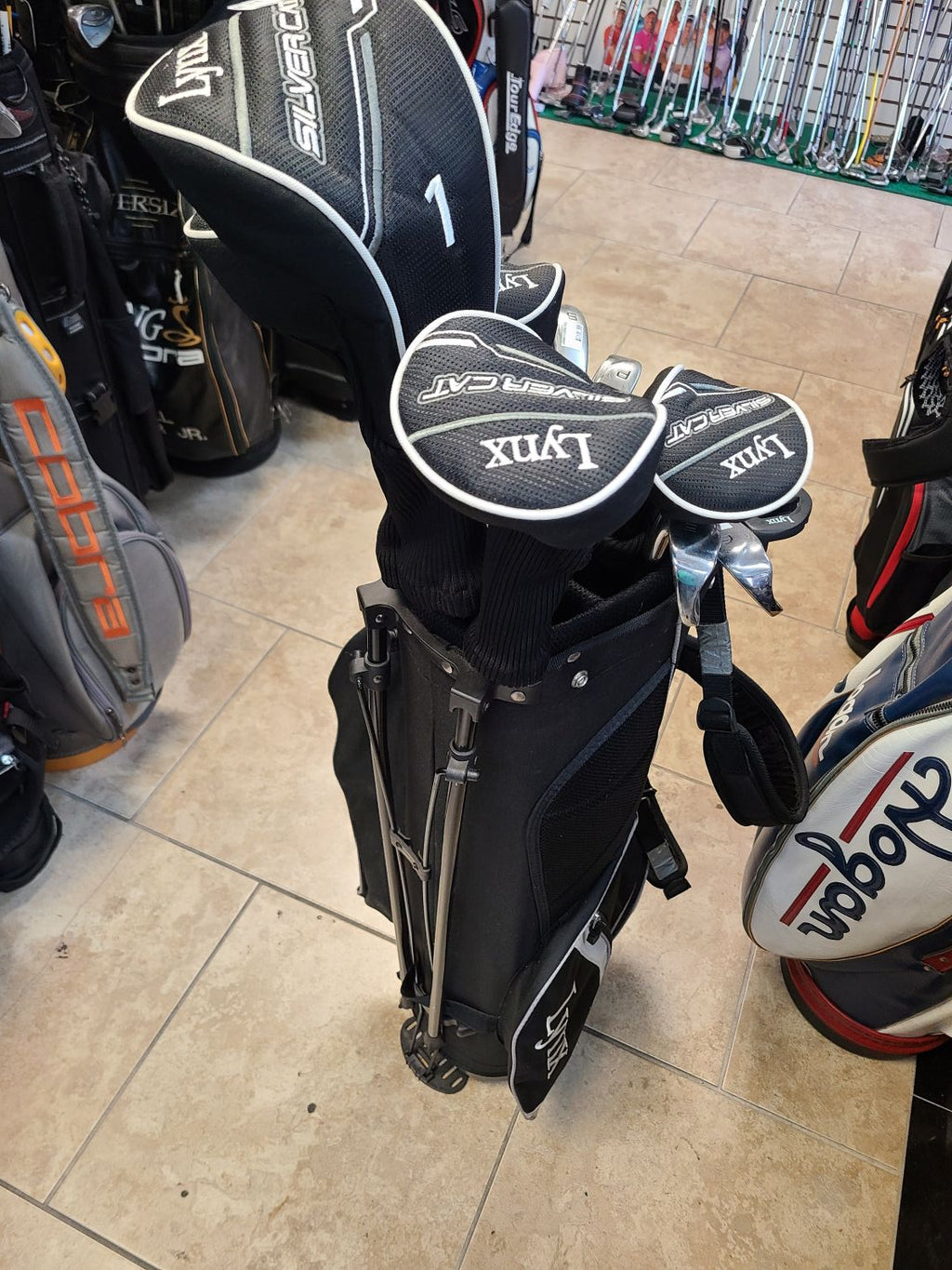 Lynx Silver Cat Full Set Golf Clubs - Pre-Owned
