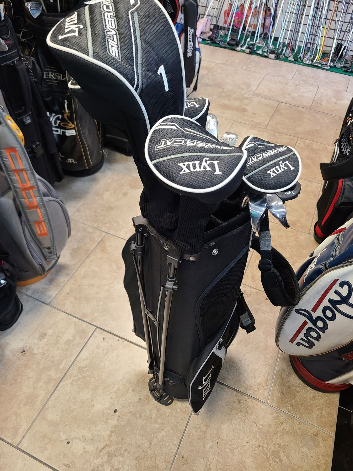 Lynx Silver Cat Full Set Golf Clubs - Pre-Owned