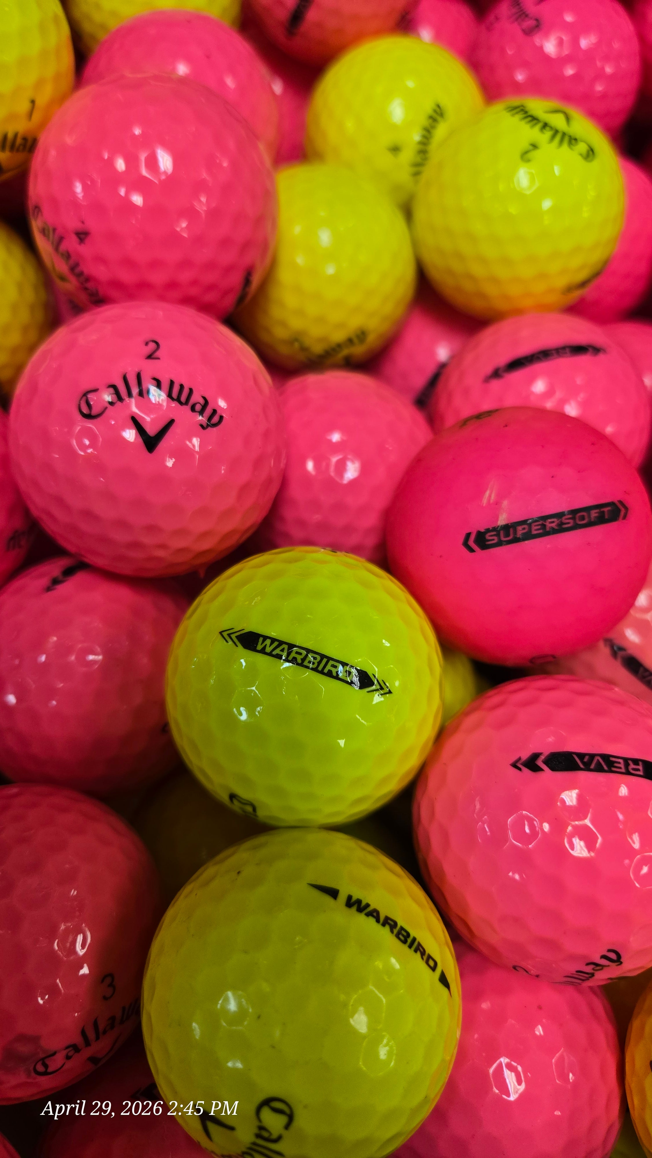 Premium Recycled Golf Balls by the Dozen