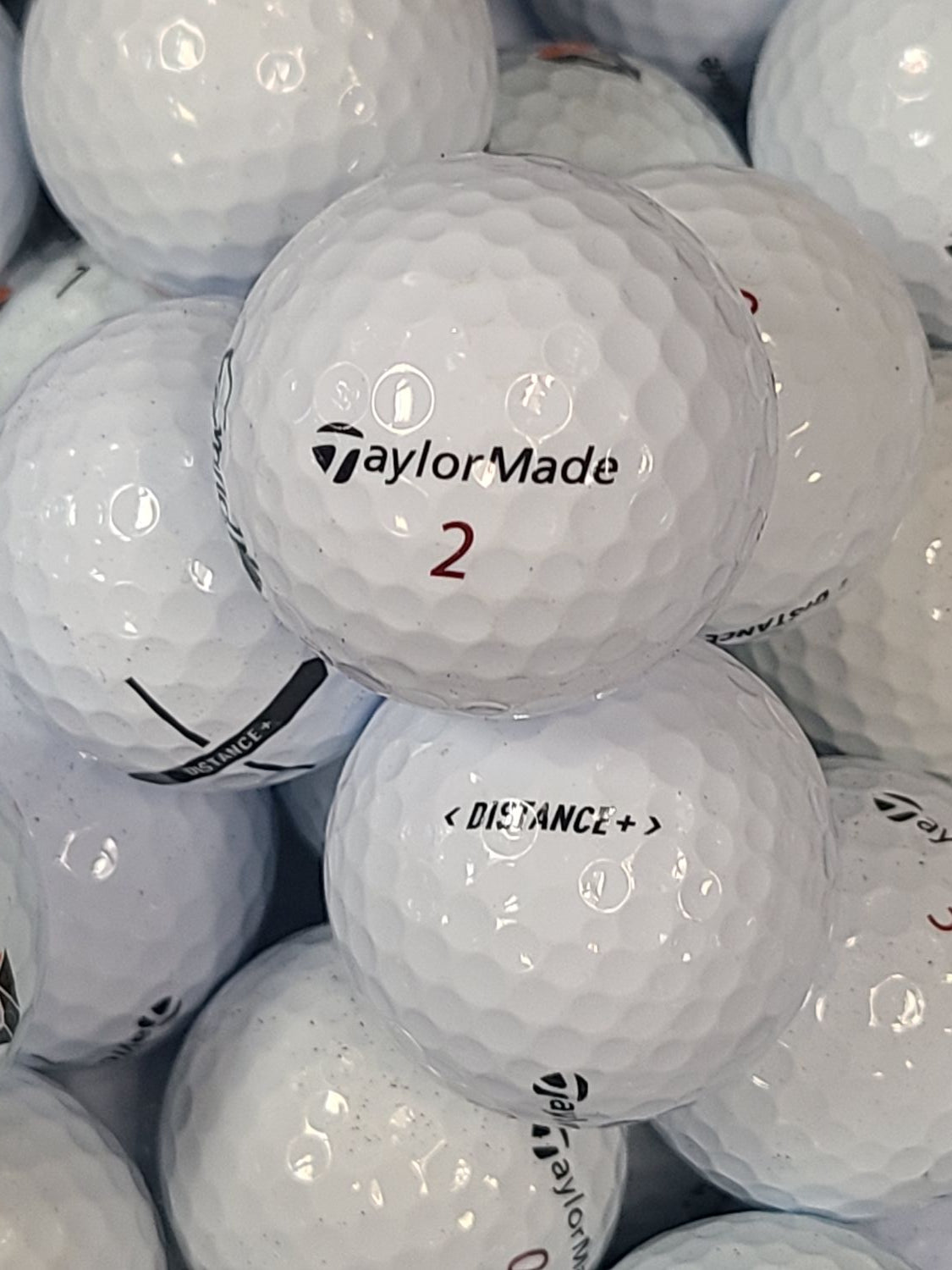 TaylorMade Distance+ — Used Golf Balls (Dozen)