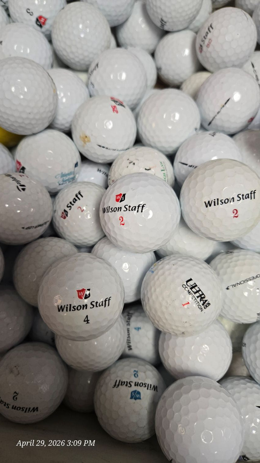 Wilson Staff — Used Golf Balls (Dozen)